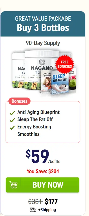 Nagano Tonic 3 Bottles